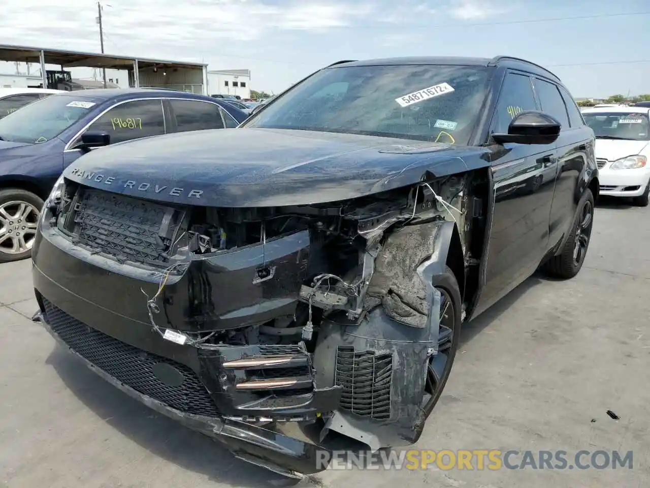 2 Photograph of a damaged car SALYT2EX7MA324180 LAND ROVER RANGEROVER 2021