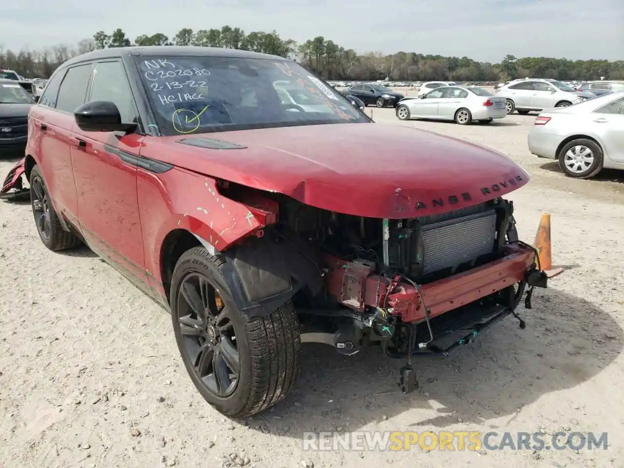 1 Photograph of a damaged car SALYT2EXXMA322617 LAND ROVER RANGEROVER 2021