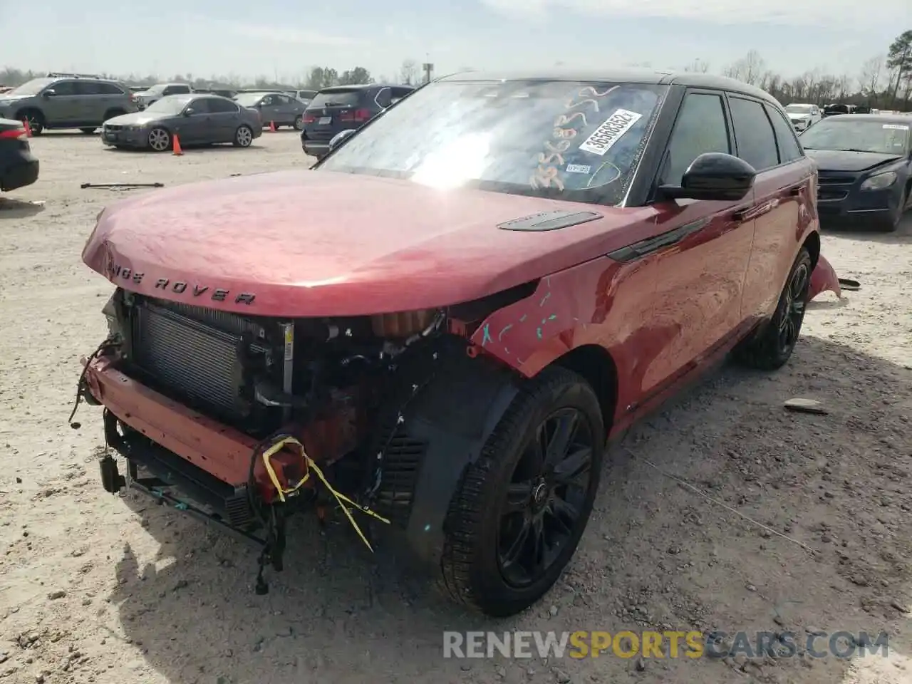 2 Photograph of a damaged car SALYT2EXXMA322617 LAND ROVER RANGEROVER 2021