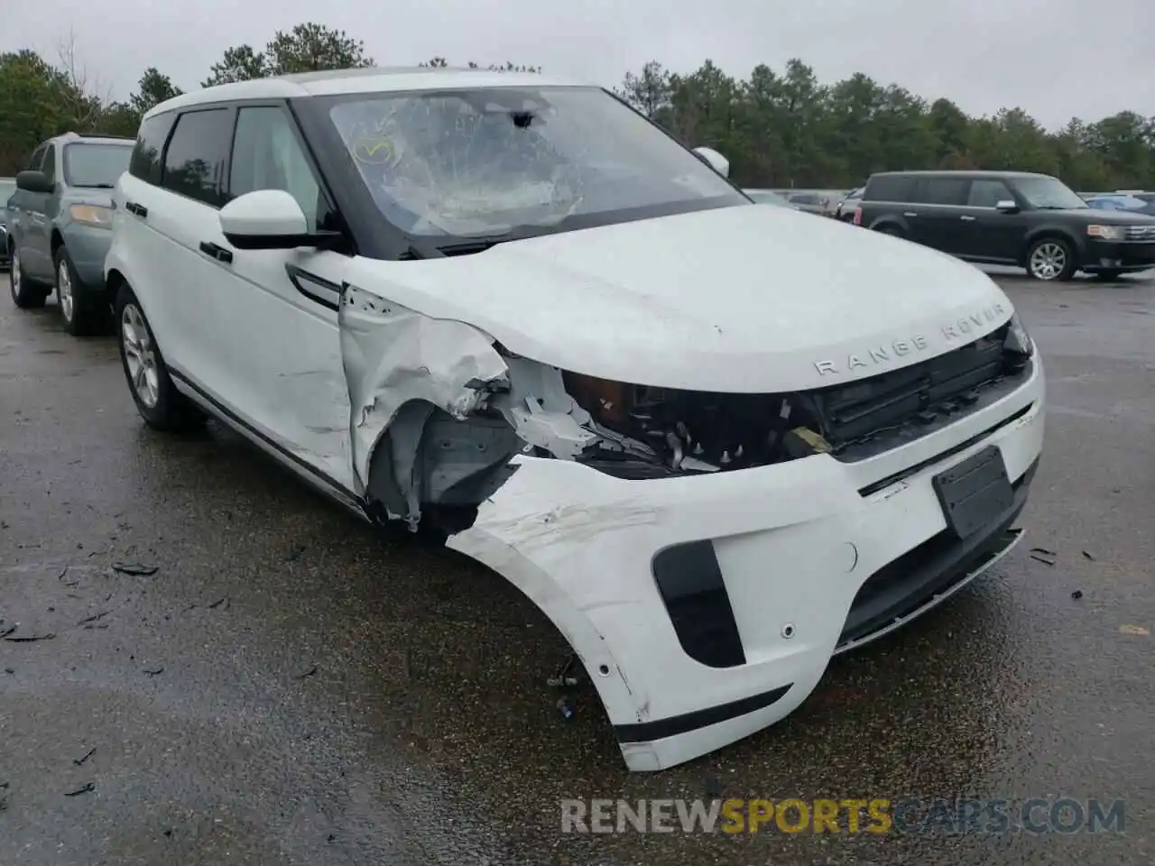 1 Photograph of a damaged car SALZJ2FX0MH138884 LAND ROVER RANGEROVER 2021