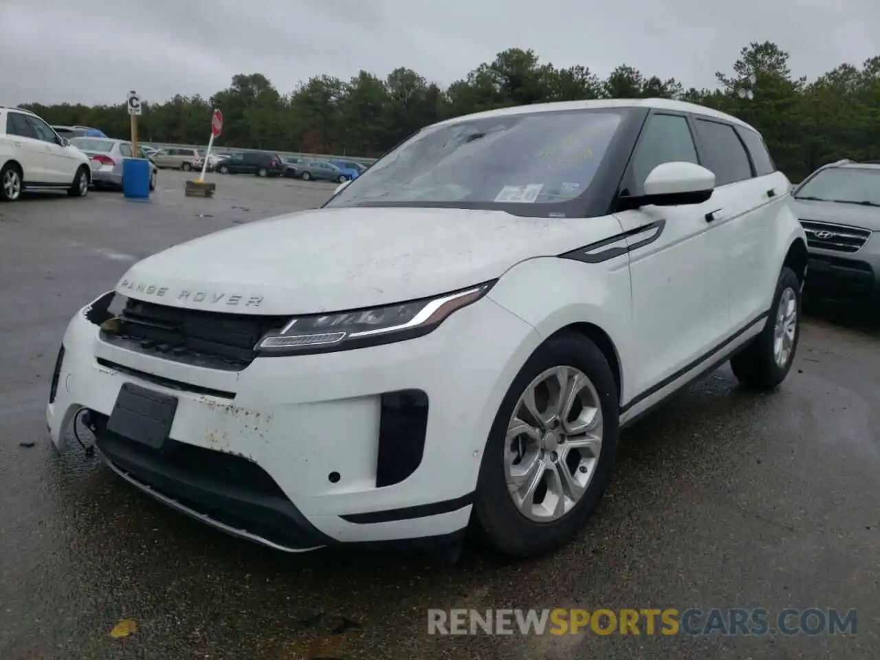 2 Photograph of a damaged car SALZJ2FX0MH138884 LAND ROVER RANGEROVER 2021