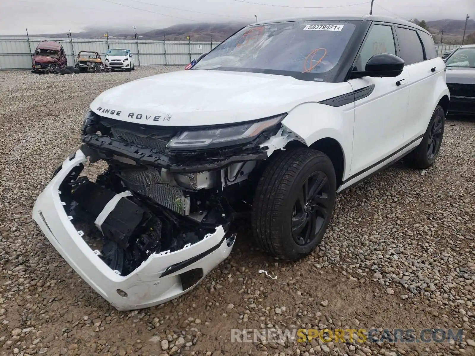 2 Photograph of a damaged car SALZJ2FX0MH147567 LAND ROVER RANGEROVER 2021