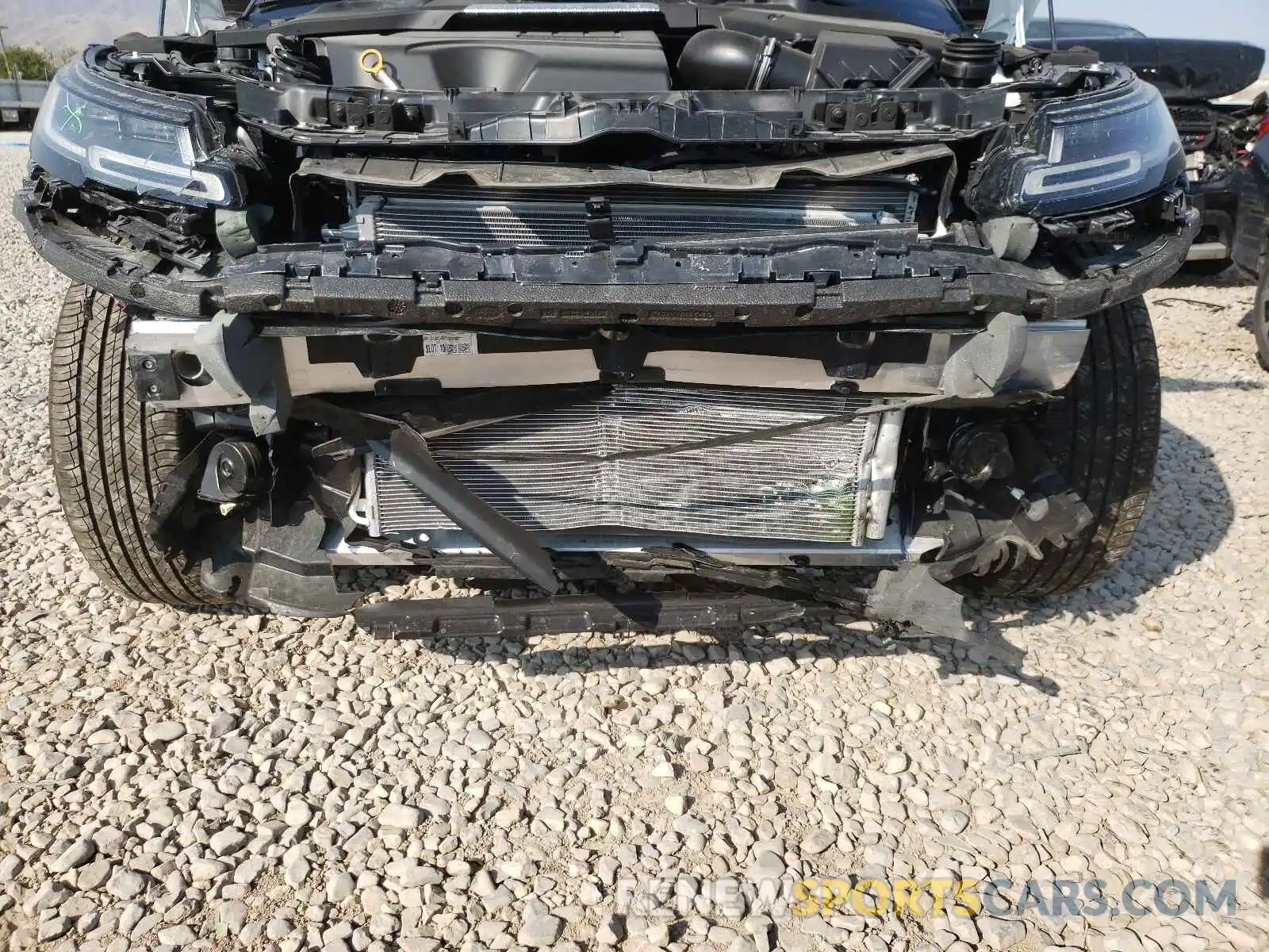 9 Photograph of a damaged car SALZJ2FX0MH147567 LAND ROVER RANGEROVER 2021