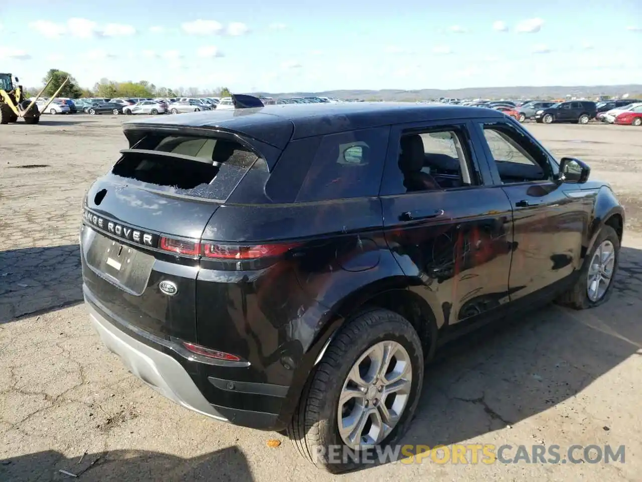 4 Photograph of a damaged car SALZJ2FX3MH123571 LAND ROVER RANGEROVER 2021