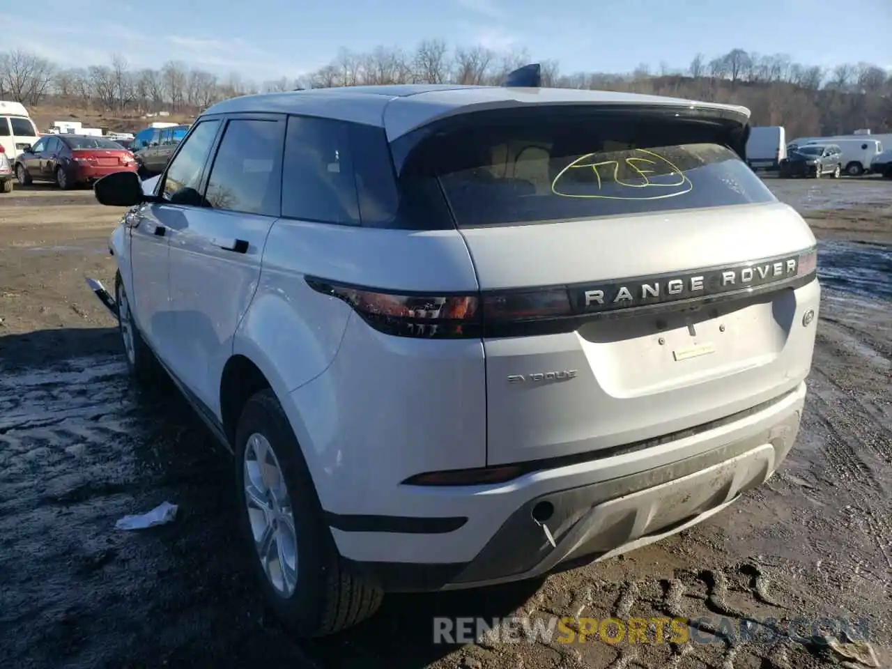 3 Photograph of a damaged car SALZJ2FX3MH157395 LAND ROVER RANGEROVER 2021