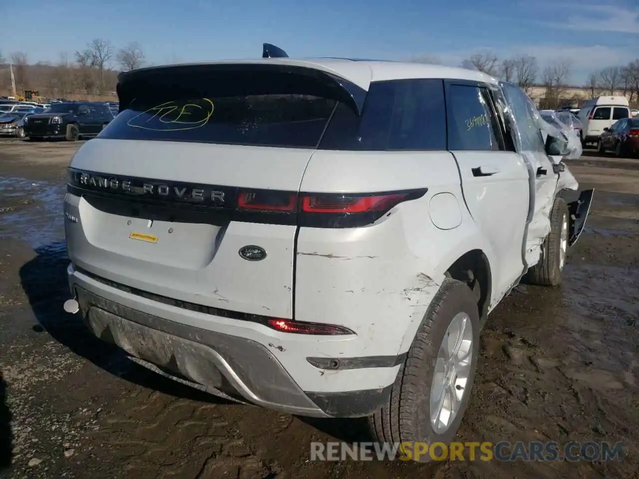 4 Photograph of a damaged car SALZJ2FX3MH157395 LAND ROVER RANGEROVER 2021