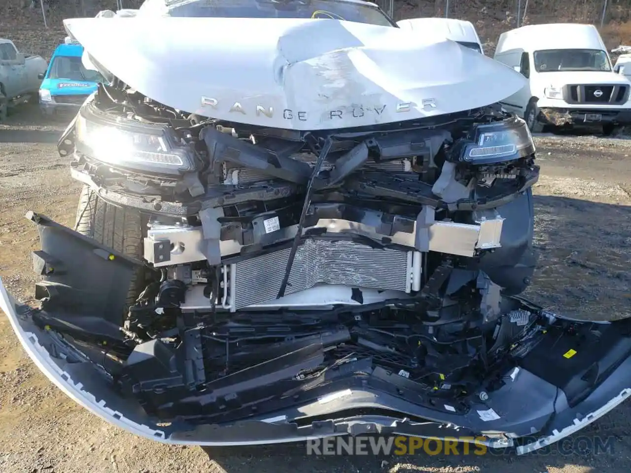 9 Photograph of a damaged car SALZJ2FX3MH157395 LAND ROVER RANGEROVER 2021