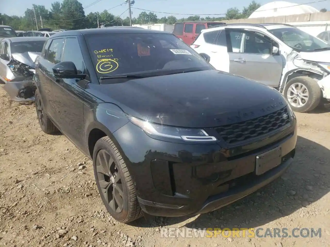 1 Photograph of a damaged car SALZJ2FX3MH160877 LAND ROVER RANGEROVER 2021