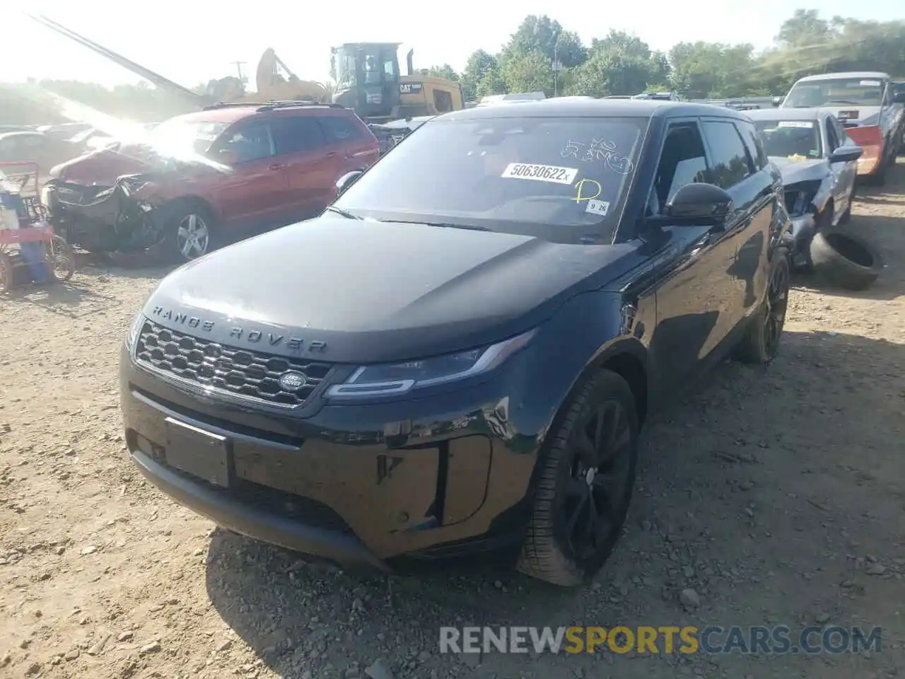 2 Photograph of a damaged car SALZJ2FX3MH160877 LAND ROVER RANGEROVER 2021