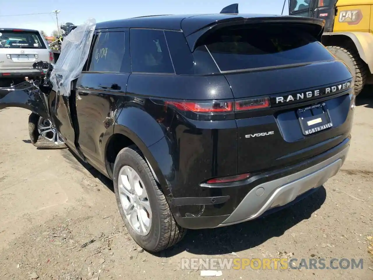 3 Photograph of a damaged car SALZJ2FX5MH123894 LAND ROVER RANGEROVER 2021