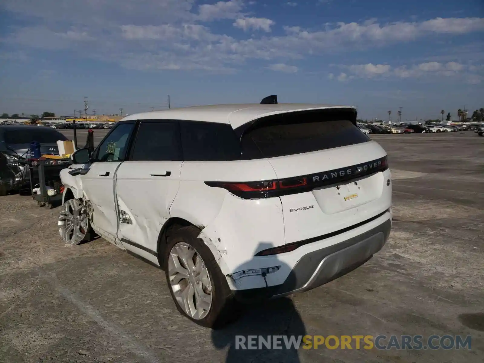 3 Photograph of a damaged car SALZJ2FX5MH126620 LAND ROVER RANGEROVER 2021