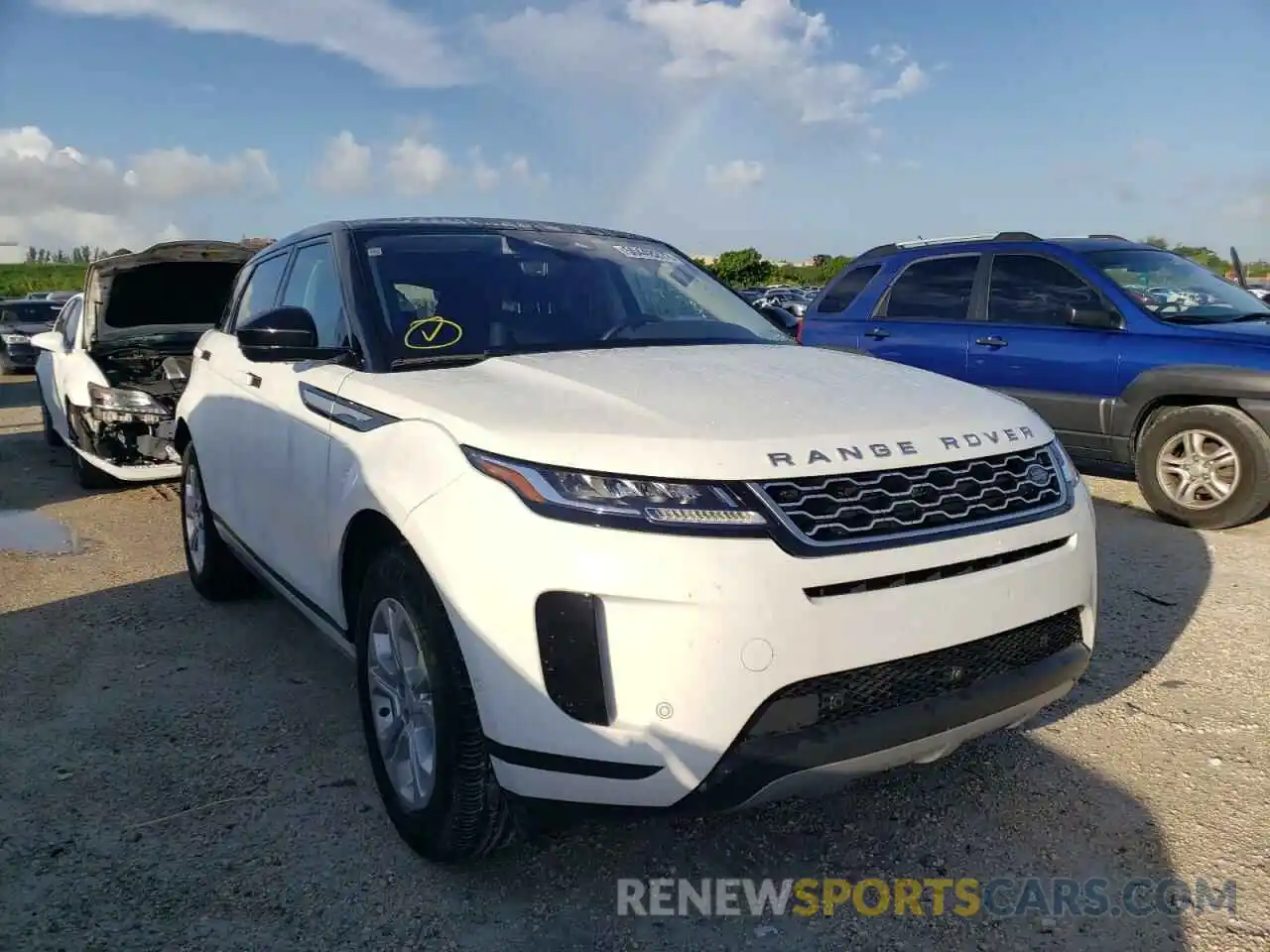 1 Photograph of a damaged car SALZJ2FX8MH138101 LAND ROVER RANGEROVER 2021