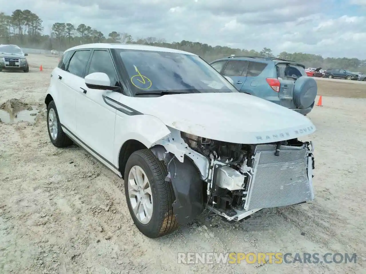 1 Photograph of a damaged car SALZJ2FXXMH156390 LAND ROVER RANGEROVER 2021