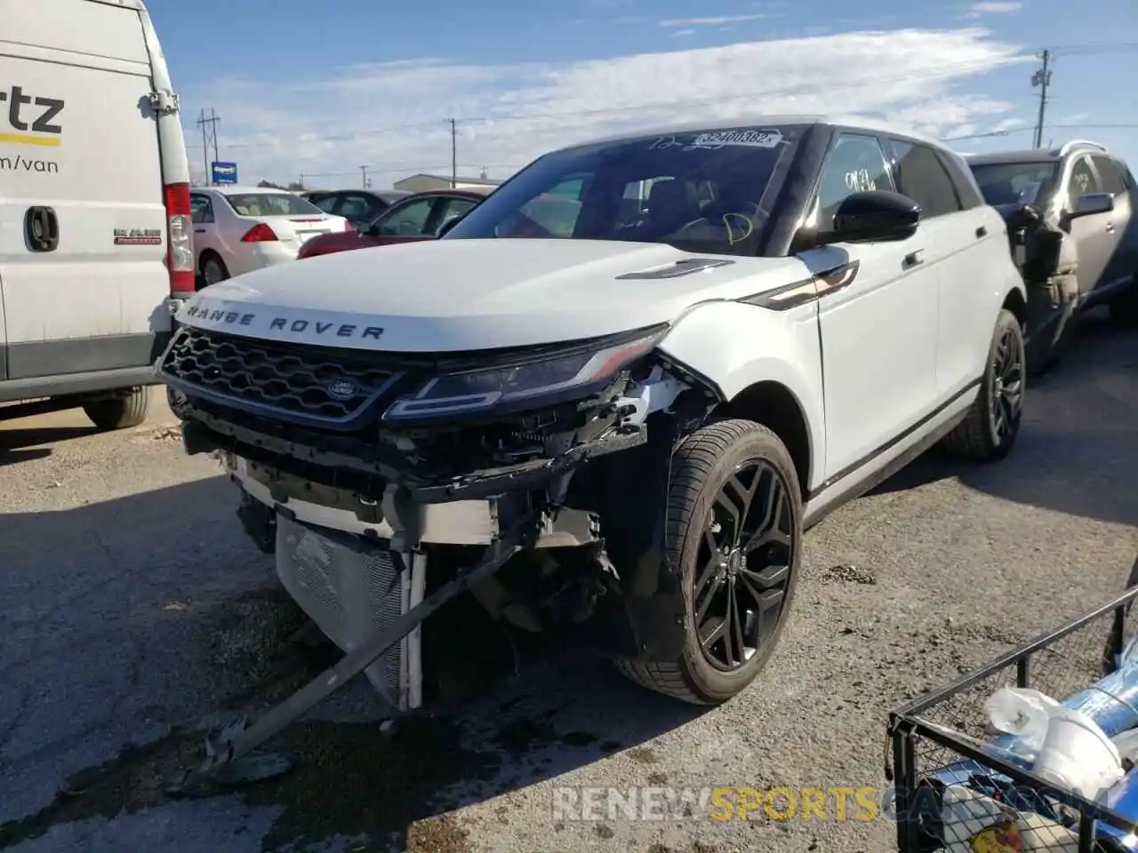 2 Photograph of a damaged car SALZL2FX9MH122502 LAND ROVER RANGEROVER 2021