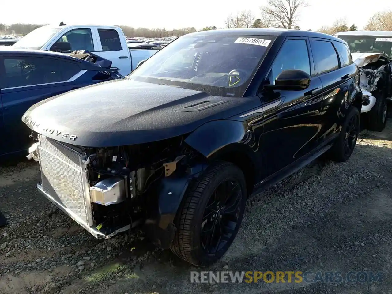 2 Photograph of a damaged car SALZL2FXXMH122783 LAND ROVER RANGEROVER 2021