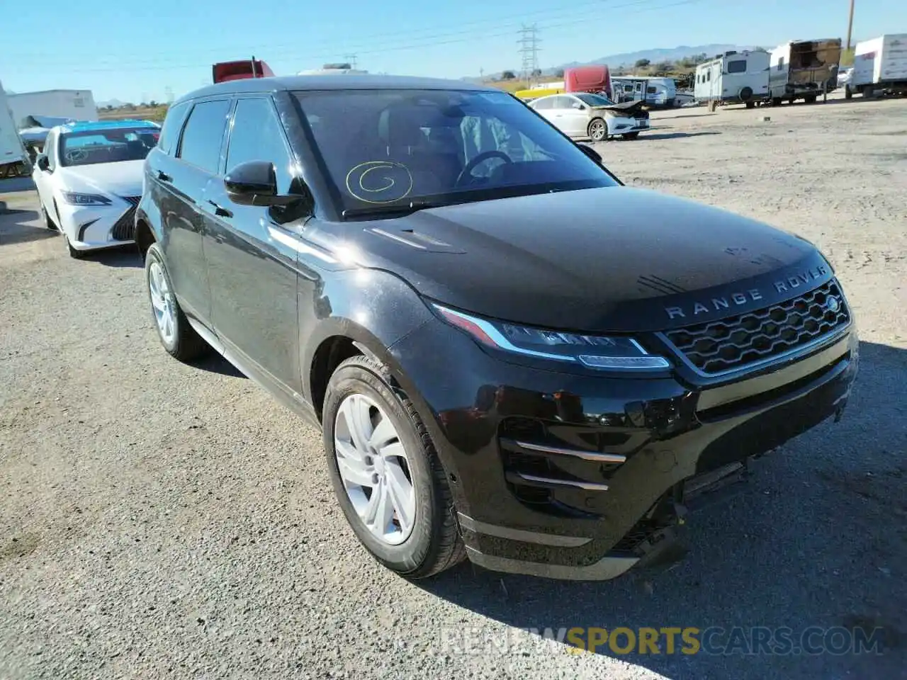 1 Photograph of a damaged car SALZT2FX6MH144909 LAND ROVER RANGEROVER 2021