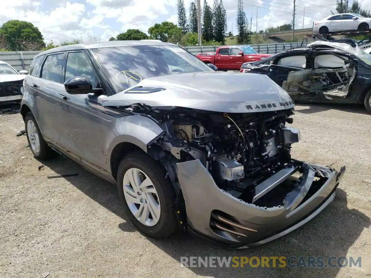 1 Photograph of a damaged car SALZT2FX9MH153538 LAND ROVER RANGEROVER 2021