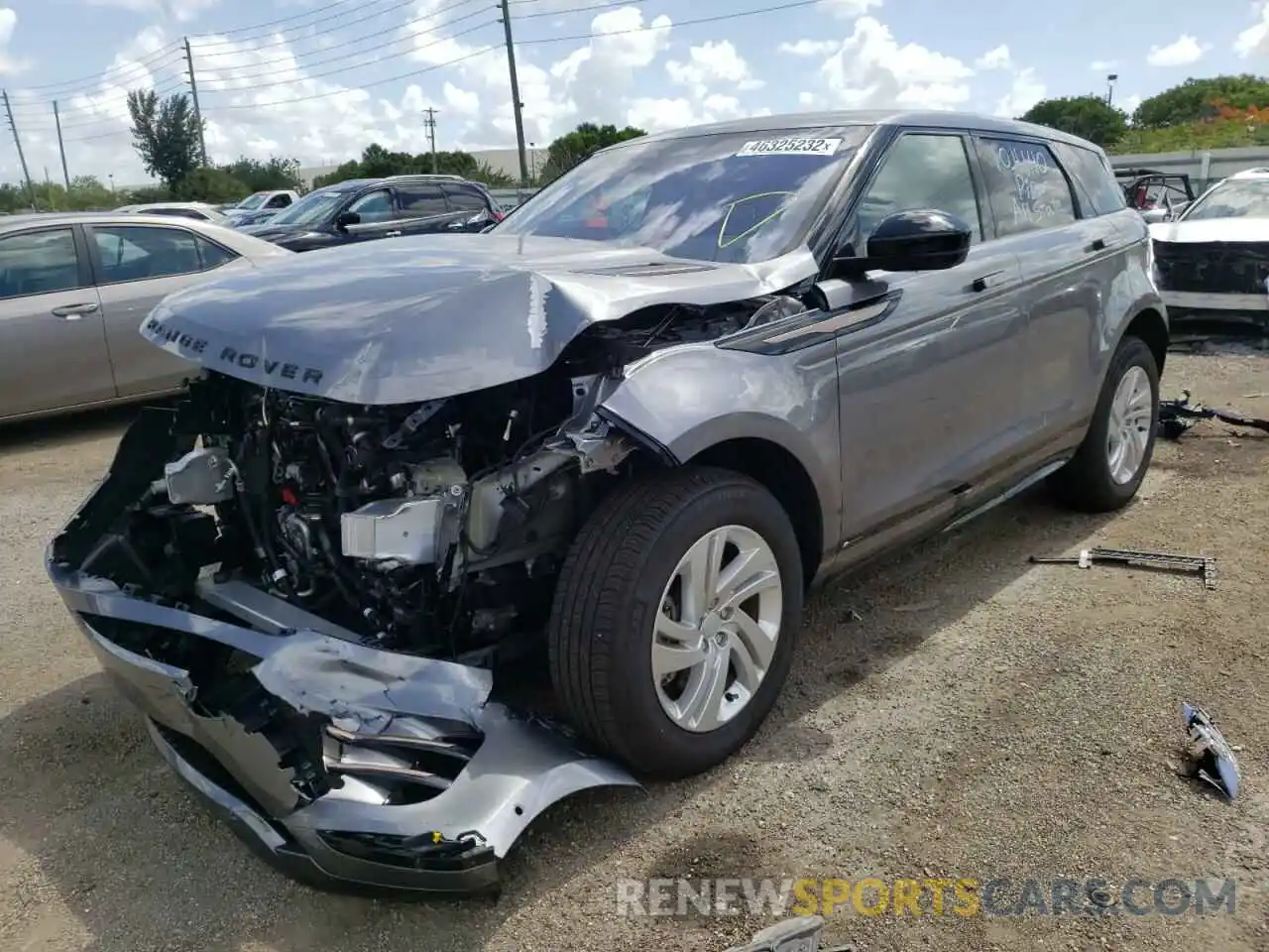 2 Photograph of a damaged car SALZT2FX9MH153538 LAND ROVER RANGEROVER 2021