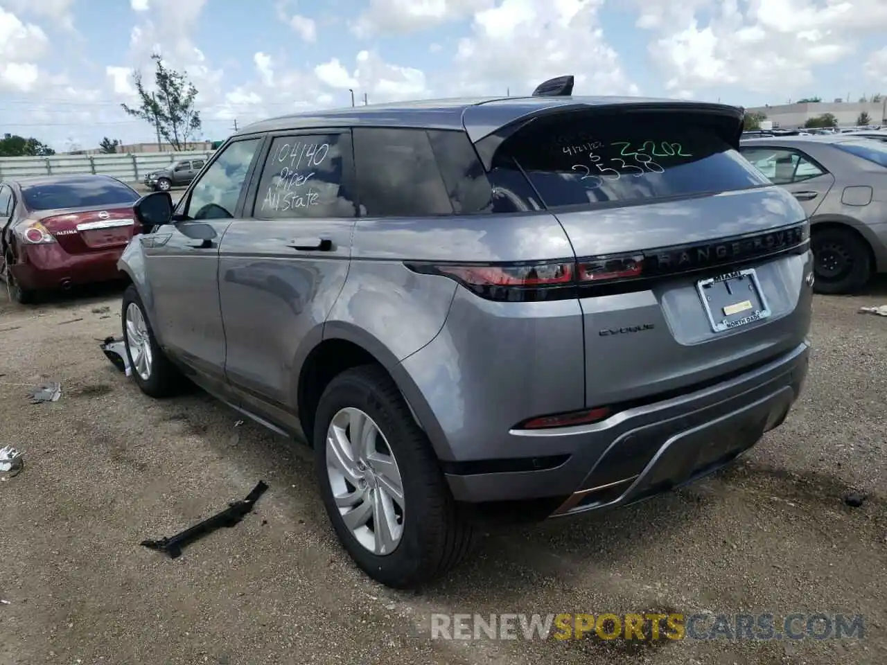 3 Photograph of a damaged car SALZT2FX9MH153538 LAND ROVER RANGEROVER 2021