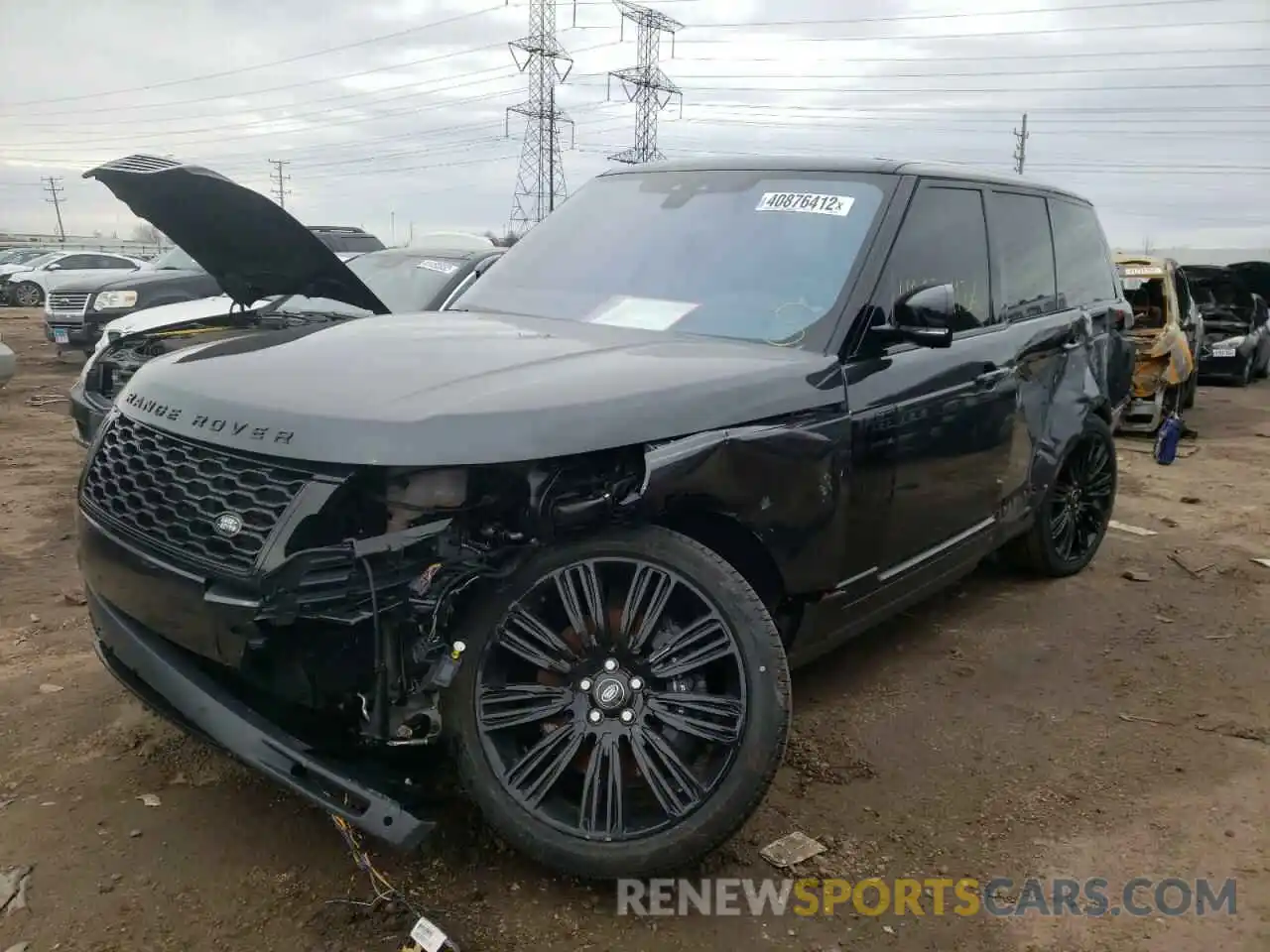 2 Фотография поврежденного автомобиля SALGS2RU0NA465561 LAND ROVER RANGEROVER 2022