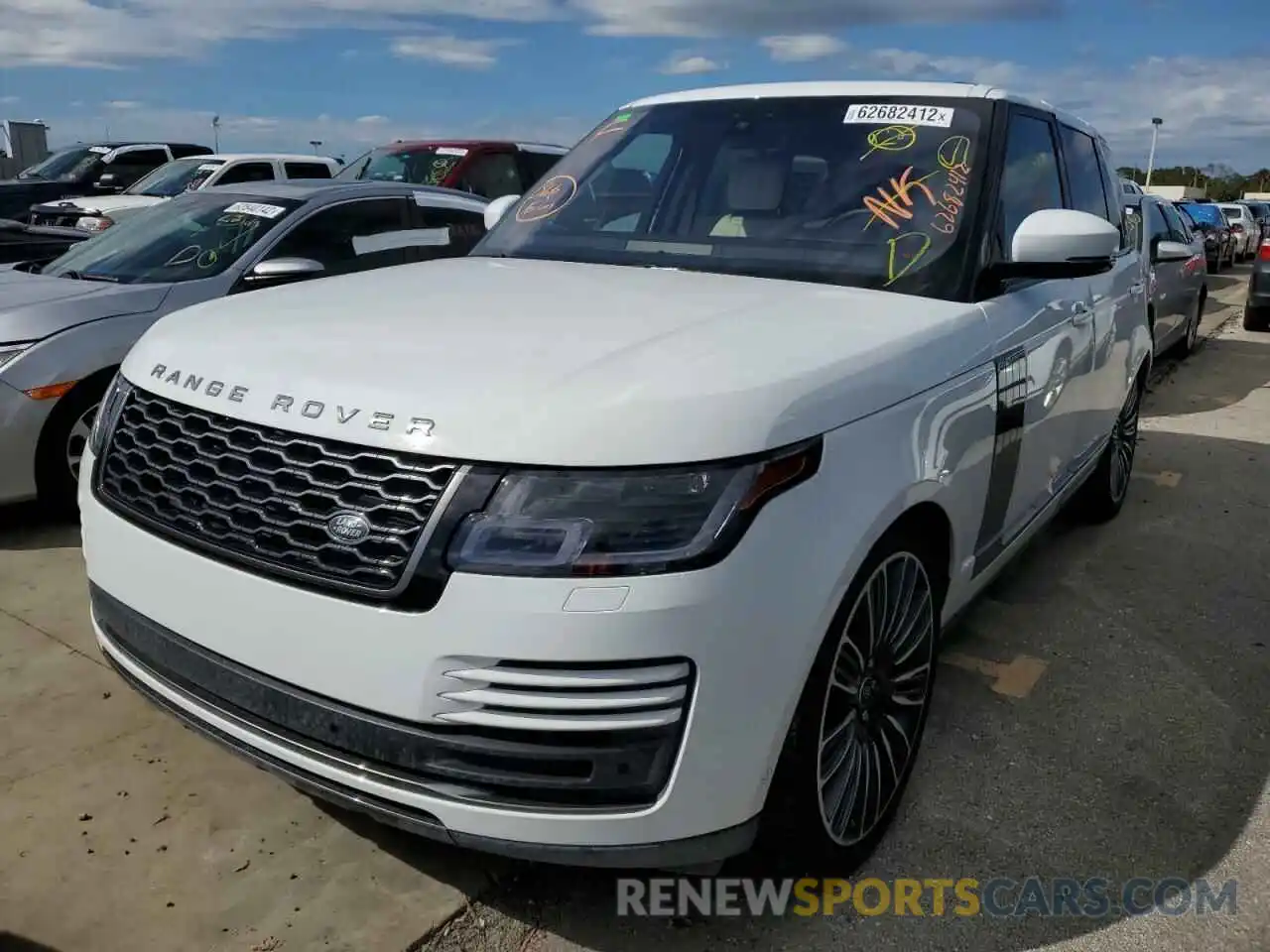 2 Photograph of a damaged car SALGS2RU2NA462547 LAND ROVER RANGEROVER 2022