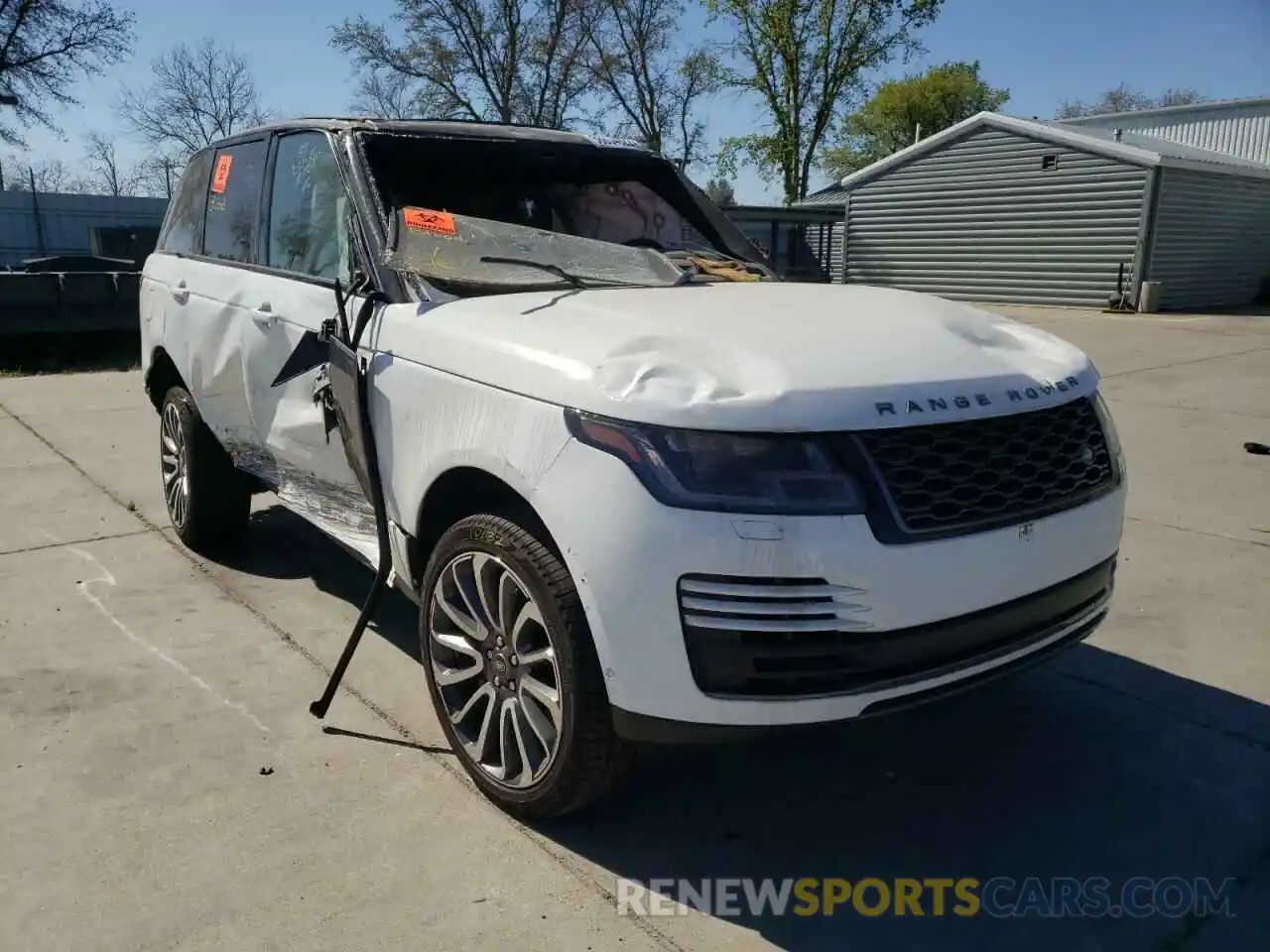 1 Photograph of a damaged car SALGS2RU2NA470745 LAND ROVER RANGEROVER 2022