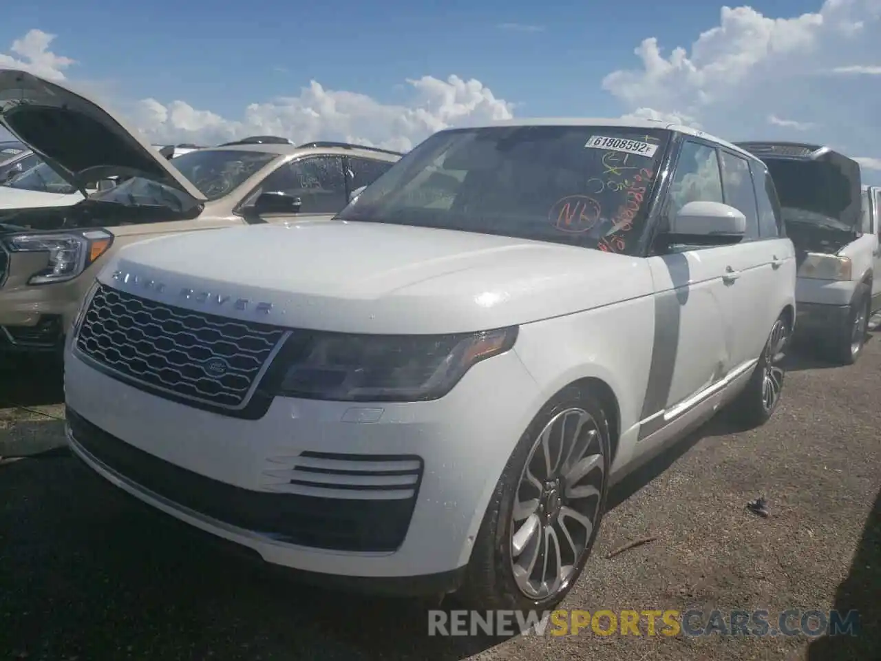 2 Photograph of a damaged car SALGS2RU3NA463464 LAND ROVER RANGEROVER 2022