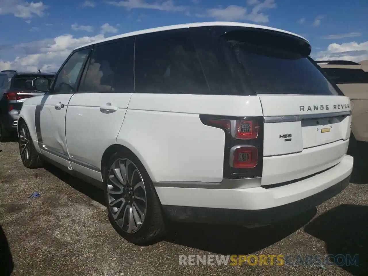 3 Photograph of a damaged car SALGS2RU3NA463464 LAND ROVER RANGEROVER 2022