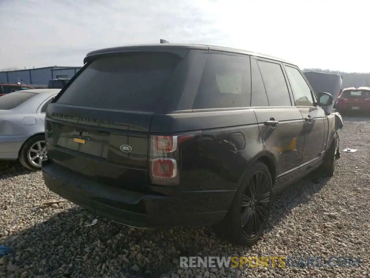 4 Фотография поврежденного автомобиля SALGS2RU5NA461540 LAND ROVER RANGEROVER 2022