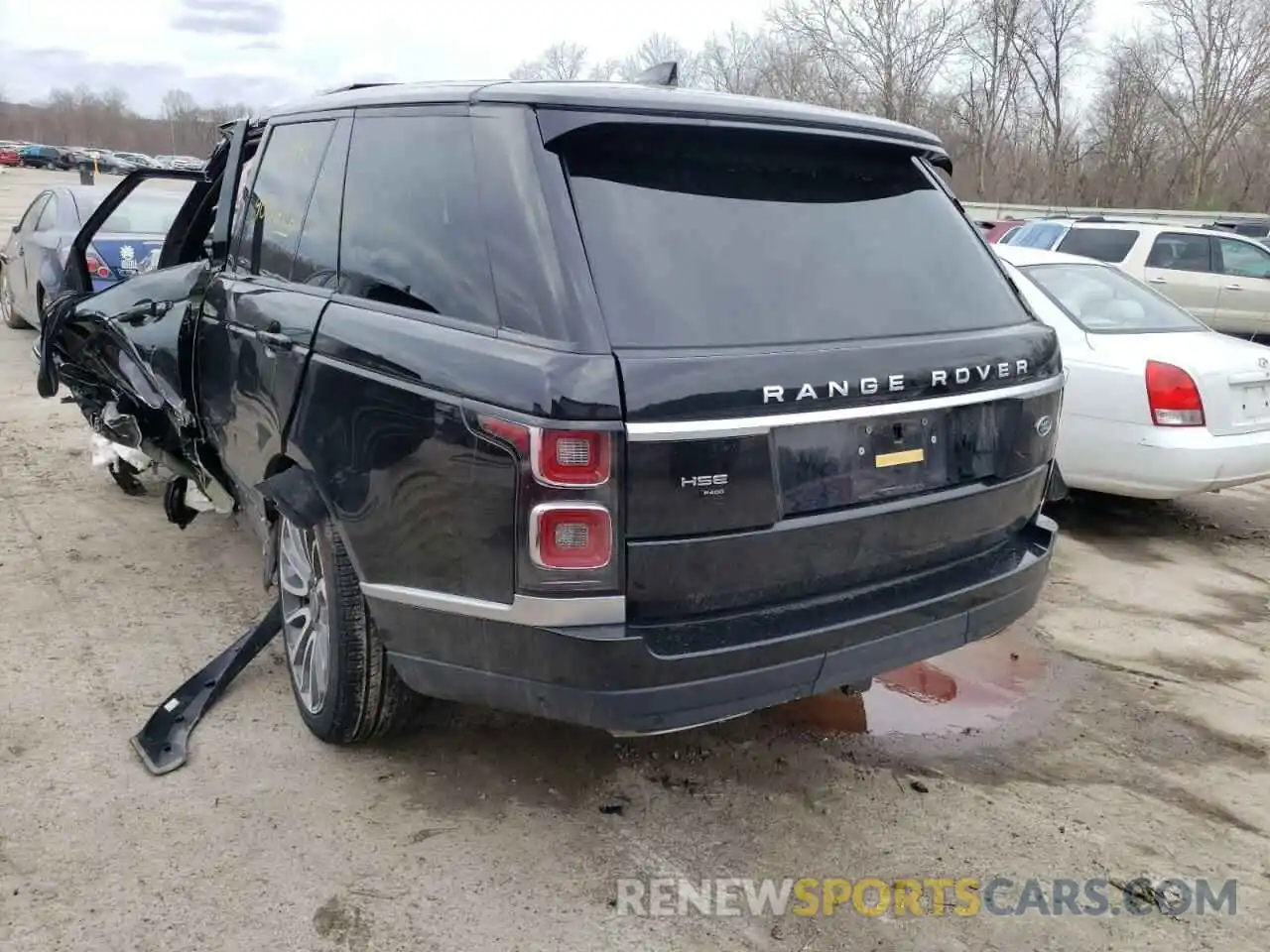 3 Photograph of a damaged car SALGS2RU7NA466755 LAND ROVER RANGEROVER 2022