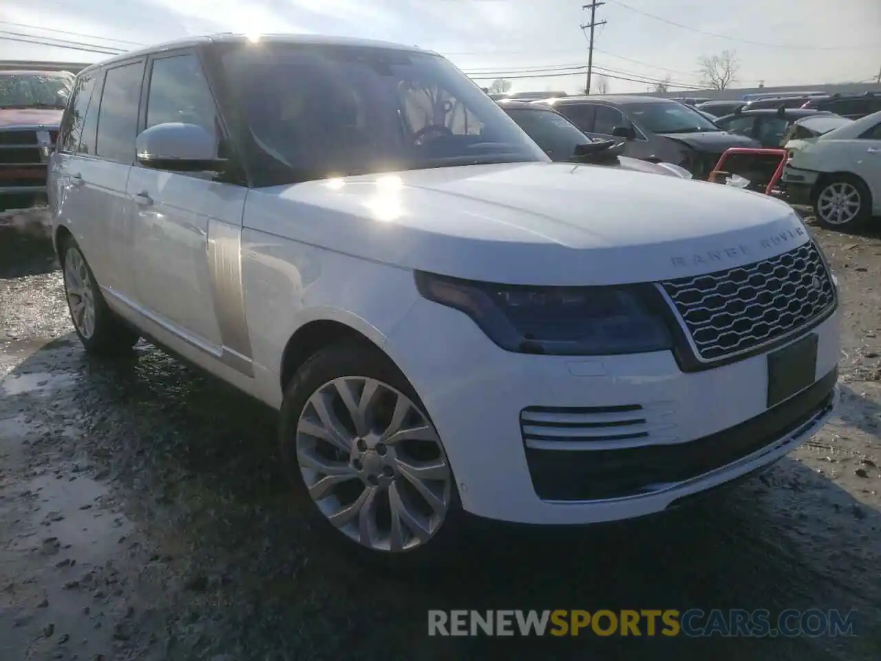 1 Фотография поврежденного автомобиля SALGS2RU9NA467003 LAND ROVER RANGEROVER 2022