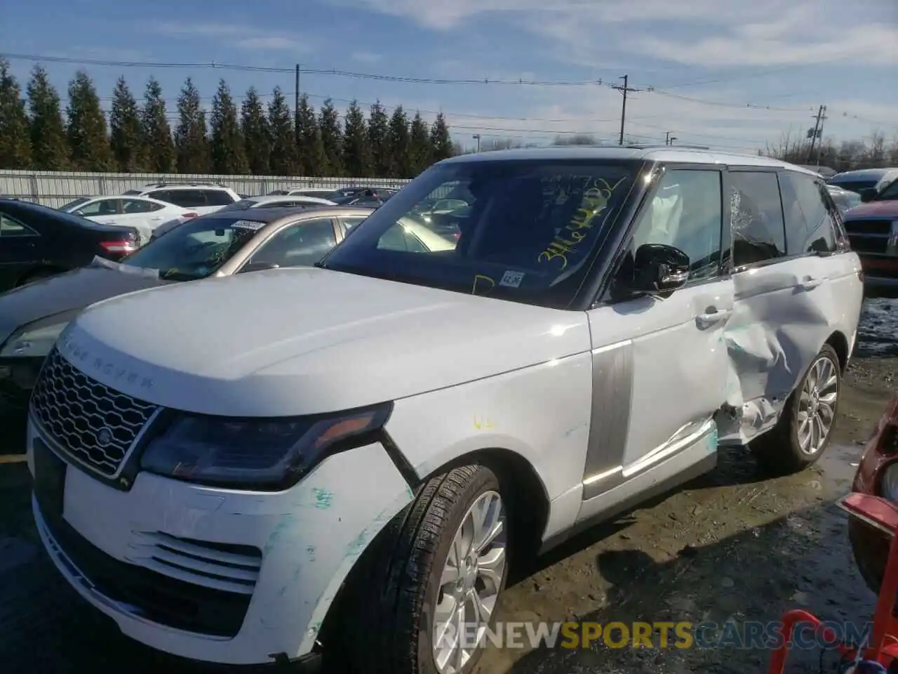 9 Photograph of a damaged car SALGS2RU9NA467003 LAND ROVER RANGEROVER 2022