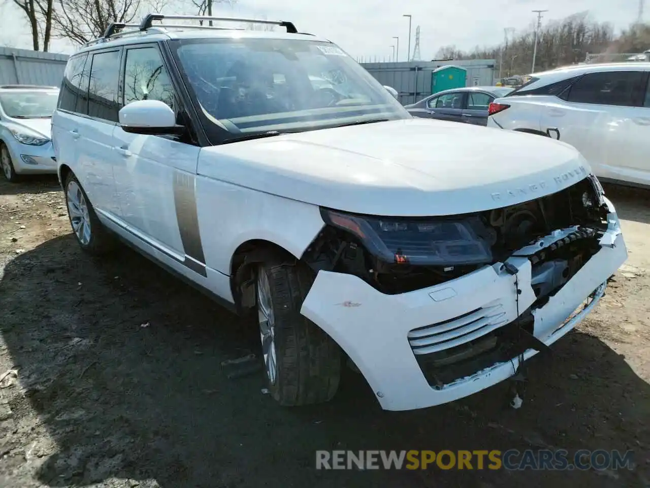 1 Photograph of a damaged car SALGS2RUXNA462635 LAND ROVER RANGEROVER 2022