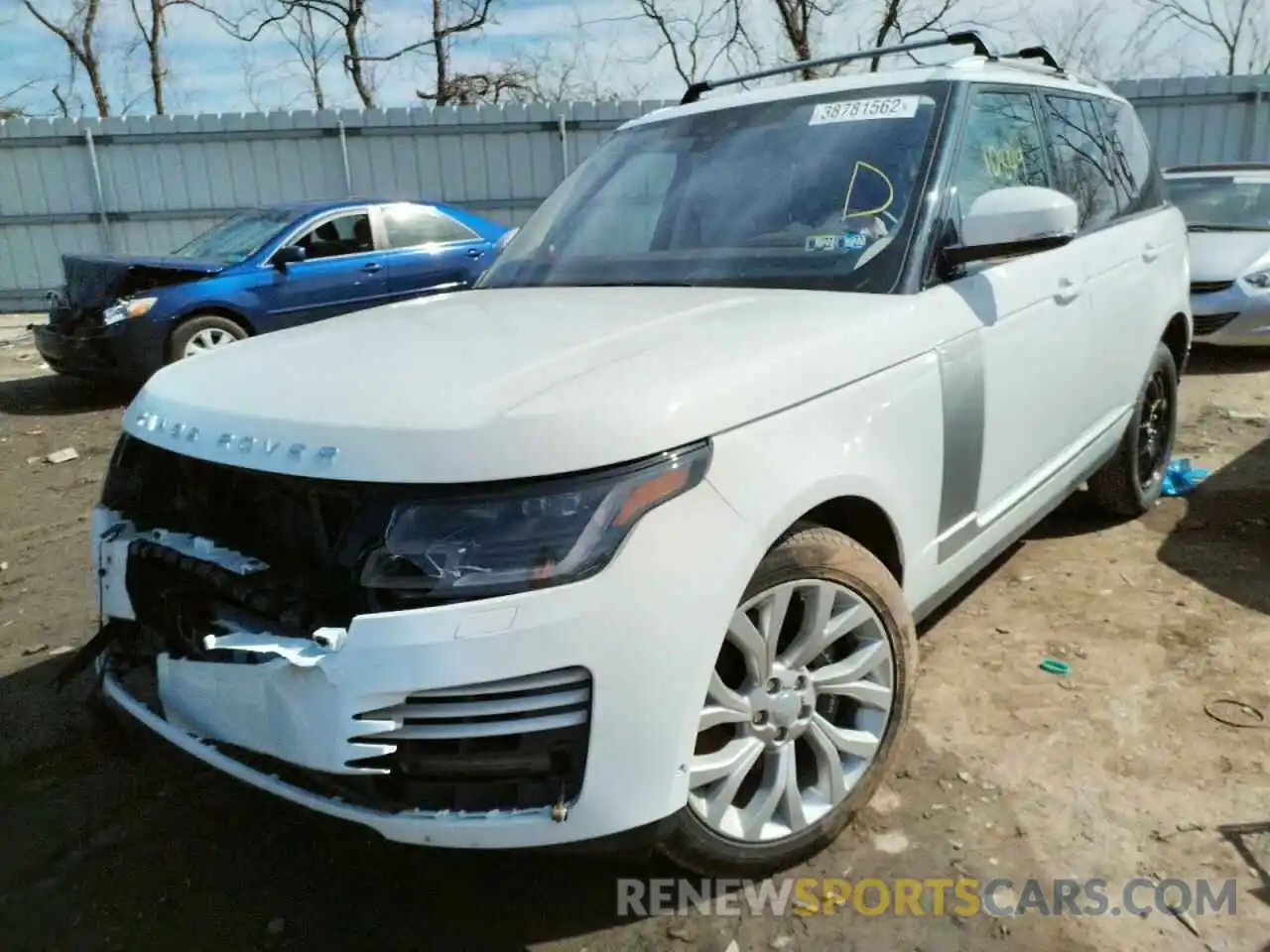 2 Photograph of a damaged car SALGS2RUXNA462635 LAND ROVER RANGEROVER 2022