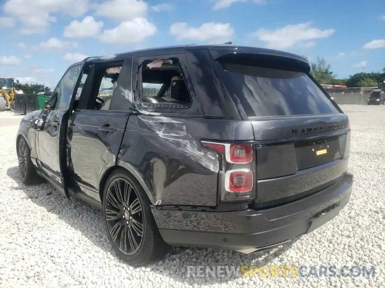 3 Photograph of a damaged car SALGS2SE8NA466301 LAND ROVER RANGEROVER 2022