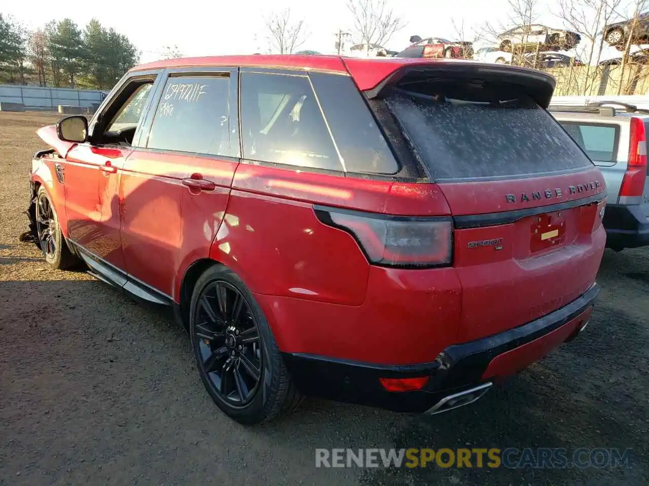 3 Photograph of a damaged car SALWR2SU1NA209513 LAND ROVER RANGEROVER 2022