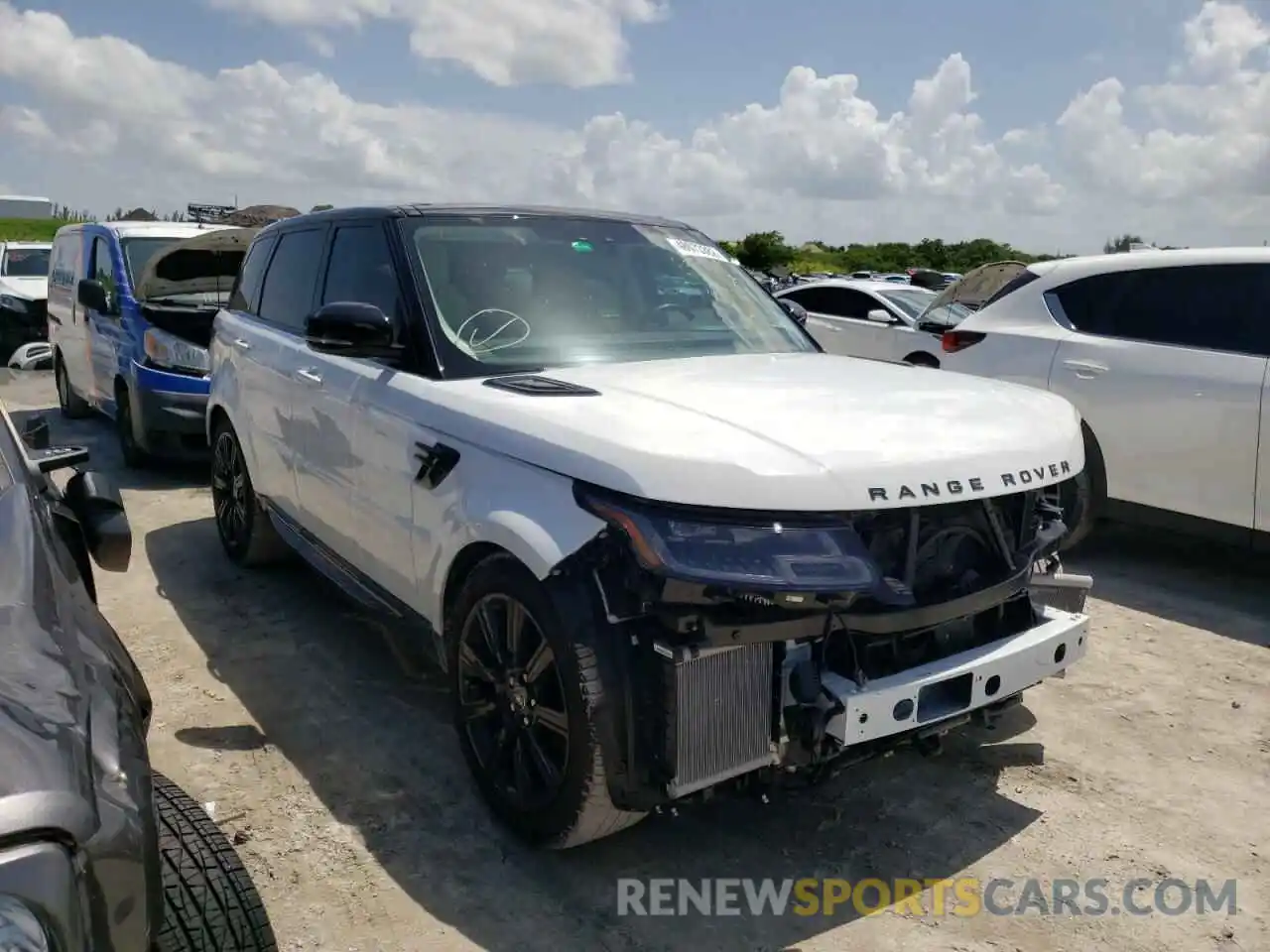 1 Photograph of a damaged car SALWR2SU8NA206284 LAND ROVER RANGEROVER 2022