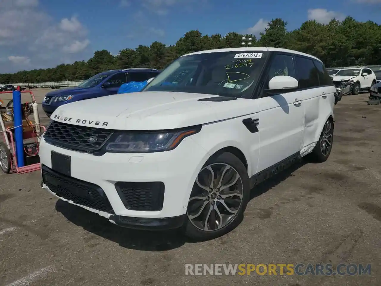 2 Photograph of a damaged car SALWR2SU9NA216547 LAND ROVER RANGEROVER 2022