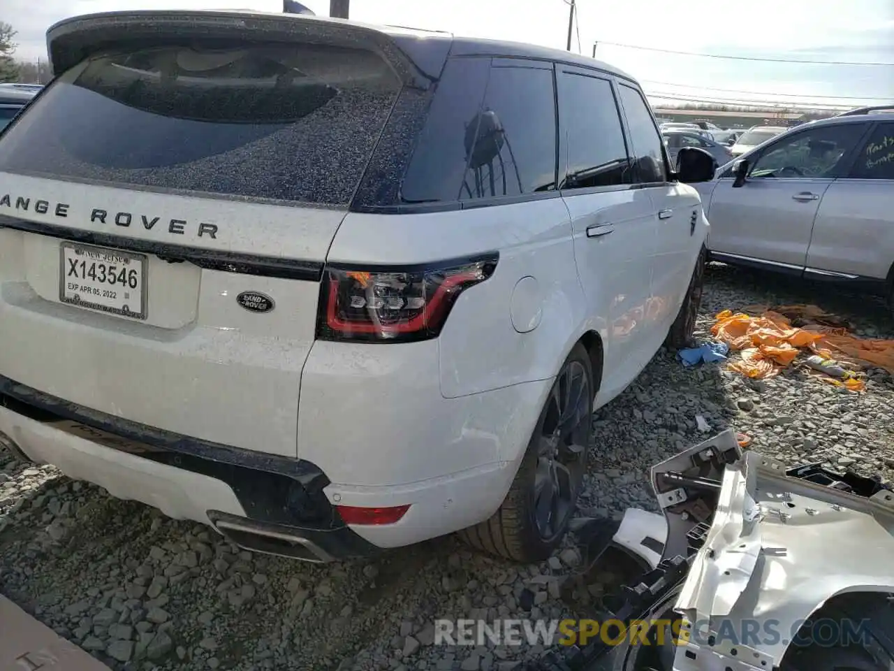 4 Фотография поврежденного автомобиля SALWS2RU6NA232392 LAND ROVER RANGEROVER 2022