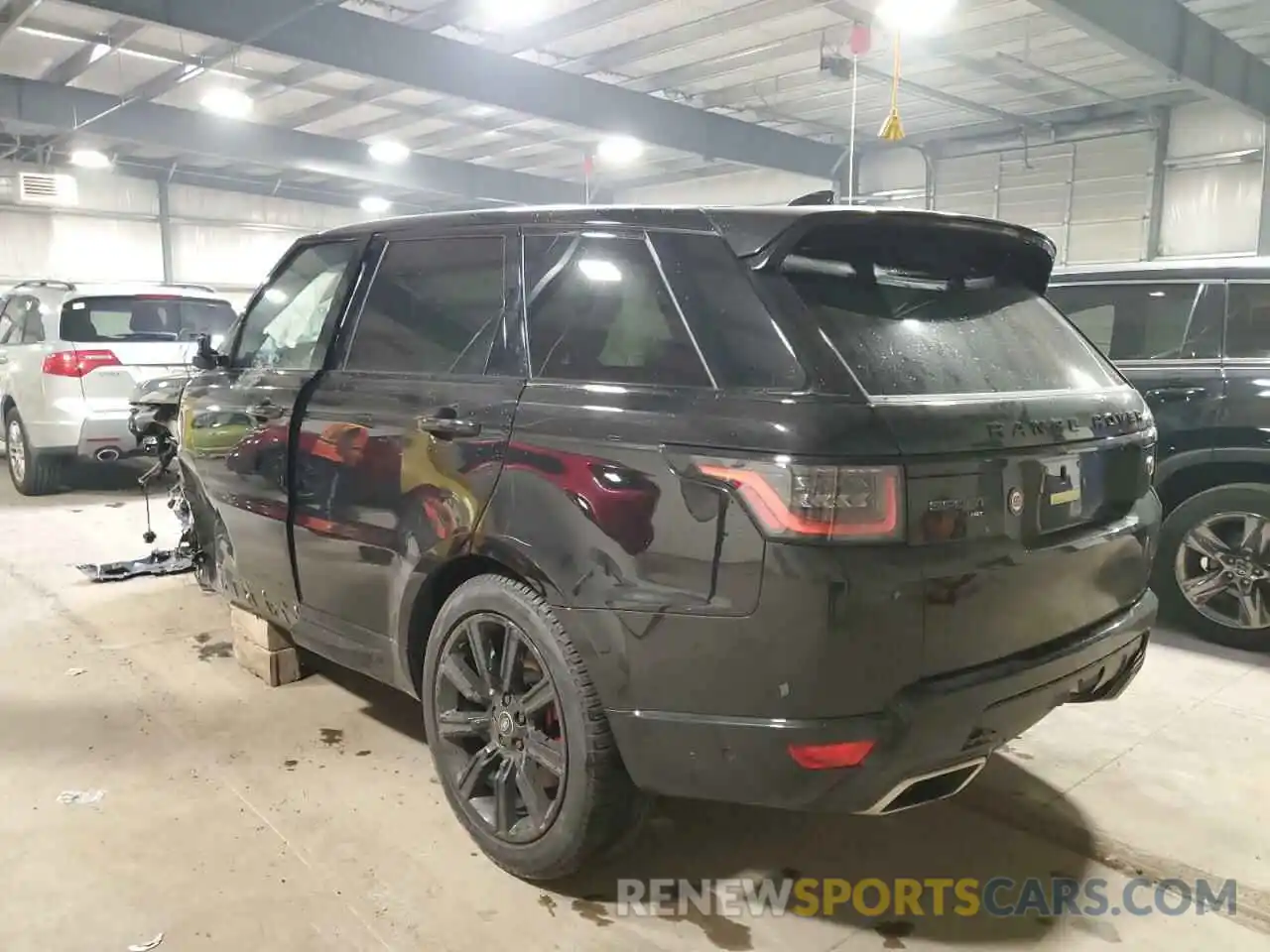 3 Photograph of a damaged car SALWS2RU6NA234501 LAND ROVER RANGEROVER 2022