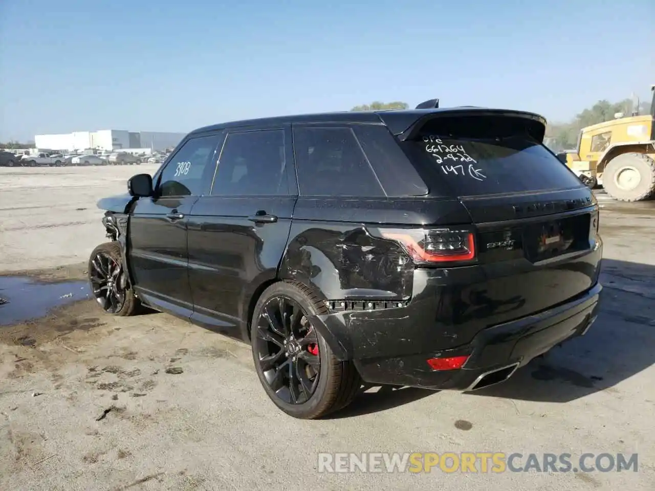 3 Photograph of a damaged car SALWS2RU8NA202780 LAND ROVER RANGEROVER 2022