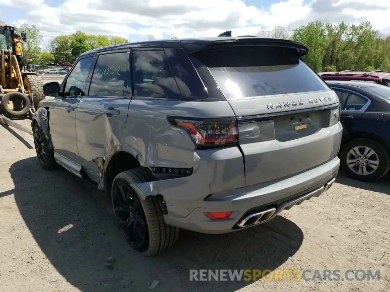 3 Фотография поврежденного автомобиля SALWZ2RE1NA230070 LAND ROVER RANGEROVER 2022