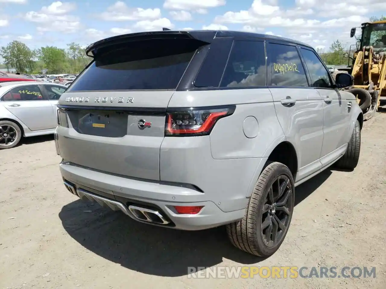 4 Фотография поврежденного автомобиля SALWZ2RE1NA230070 LAND ROVER RANGEROVER 2022