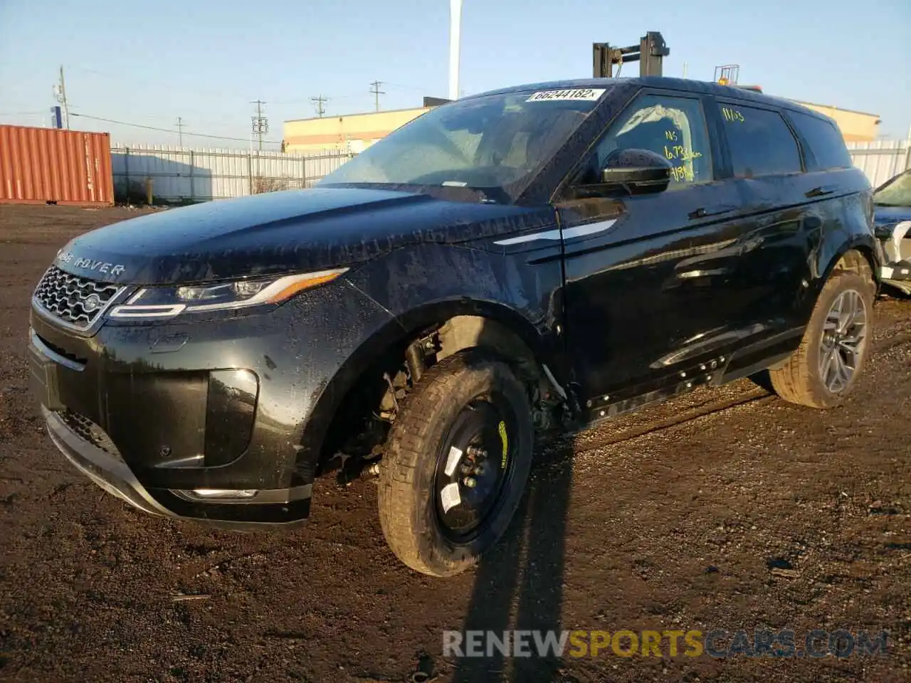 2 Photograph of a damaged car SALZJ2FXXNH170694 LAND ROVER RANGEROVER 2022