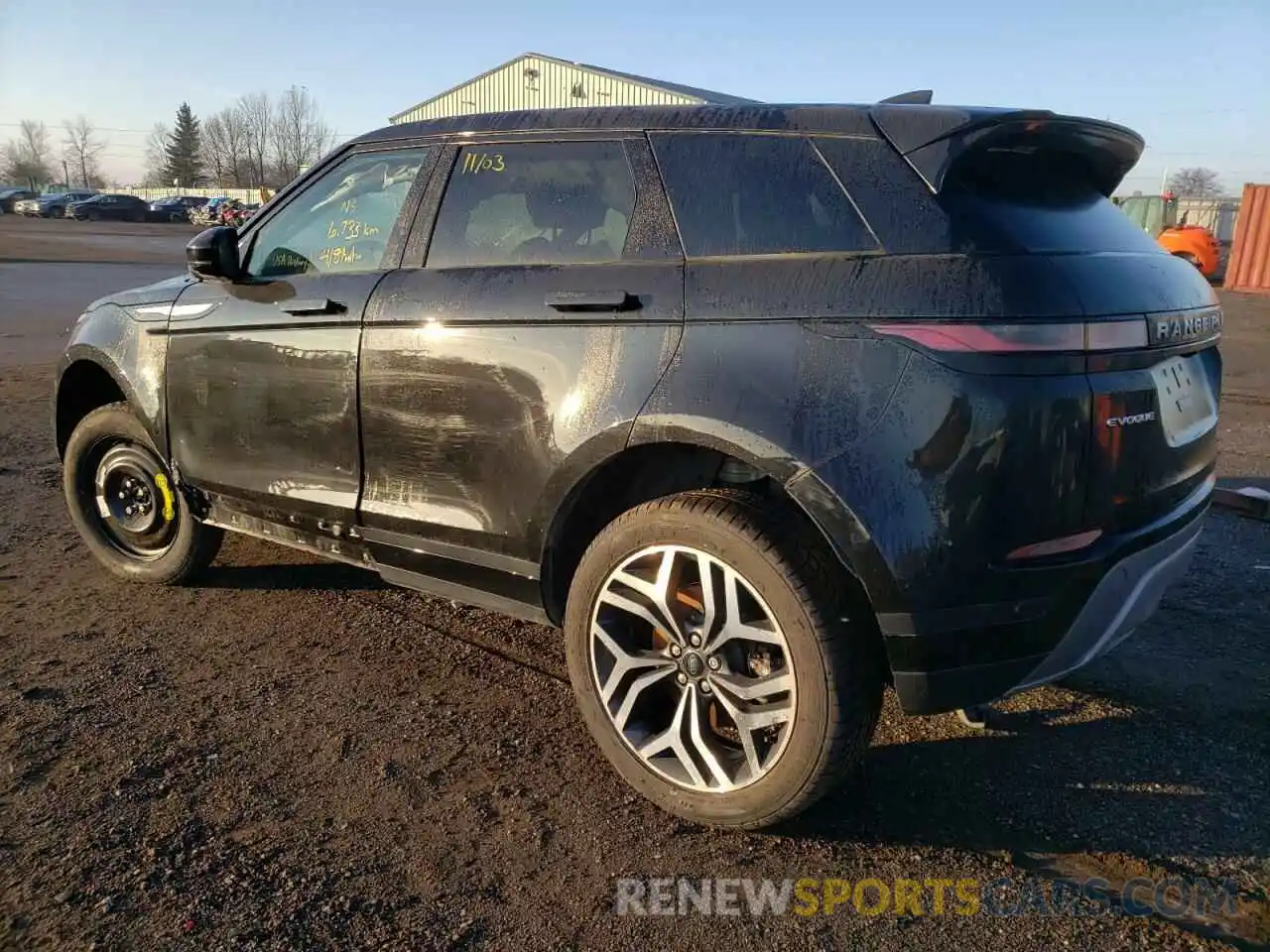 3 Photograph of a damaged car SALZJ2FXXNH170694 LAND ROVER RANGEROVER 2022