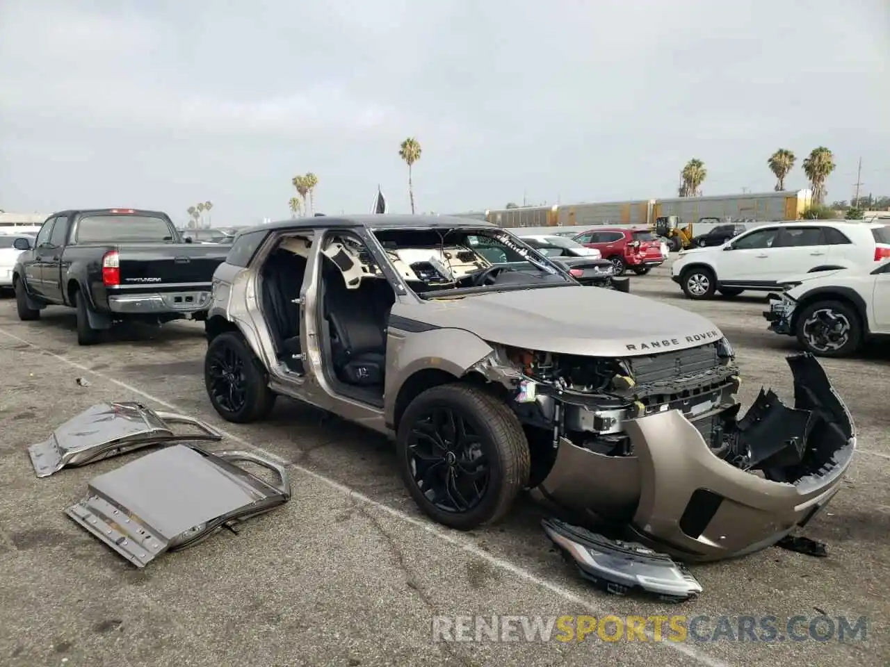 1 Photograph of a damaged car SALZP2FX0NH169486 LAND ROVER RANGEROVER 2022