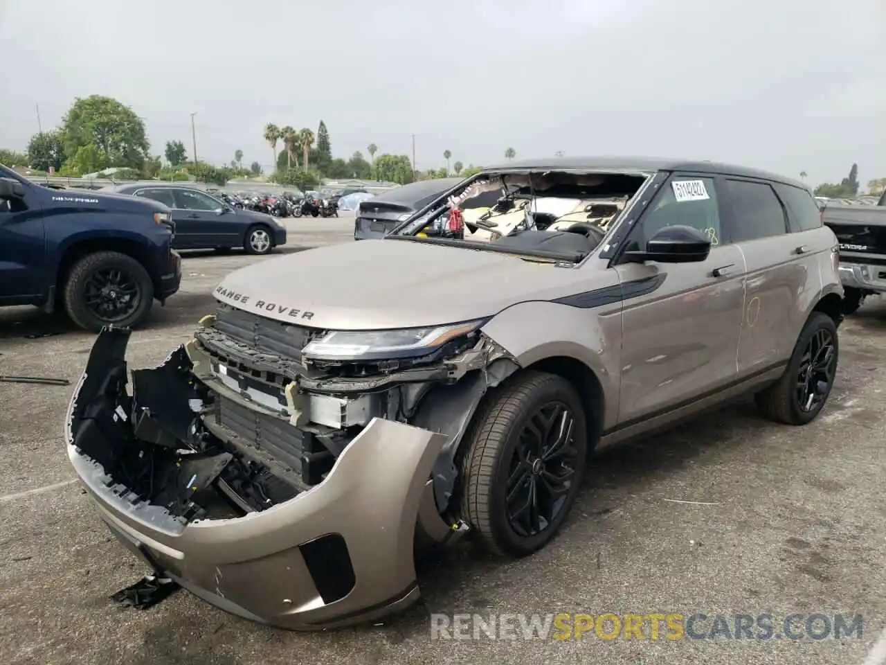 2 Photograph of a damaged car SALZP2FX0NH169486 LAND ROVER RANGEROVER 2022