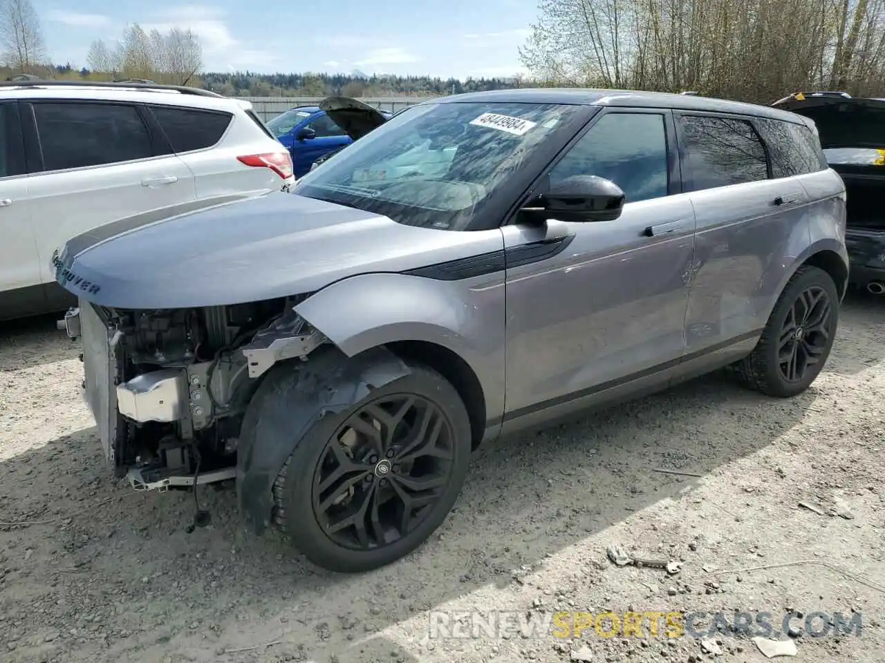 1 Photograph of a damaged car SALZP2FX5NH163229 LAND ROVER RANGEROVER 2022