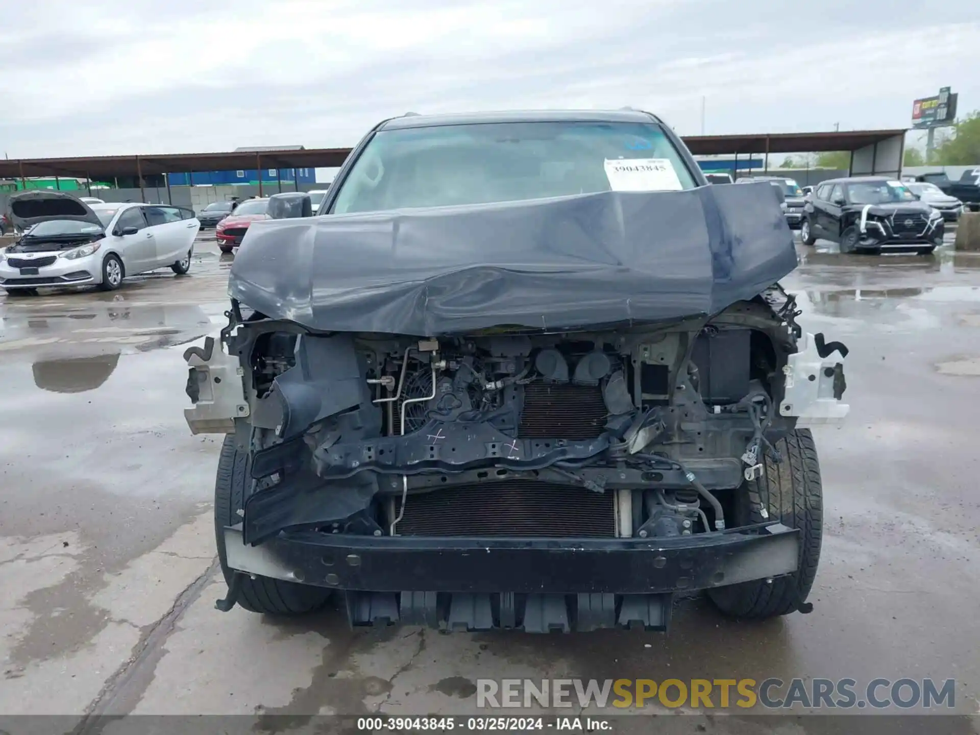 12 Photograph of a damaged car JTJBM7FX2K5214159 LEXUS 460 2019