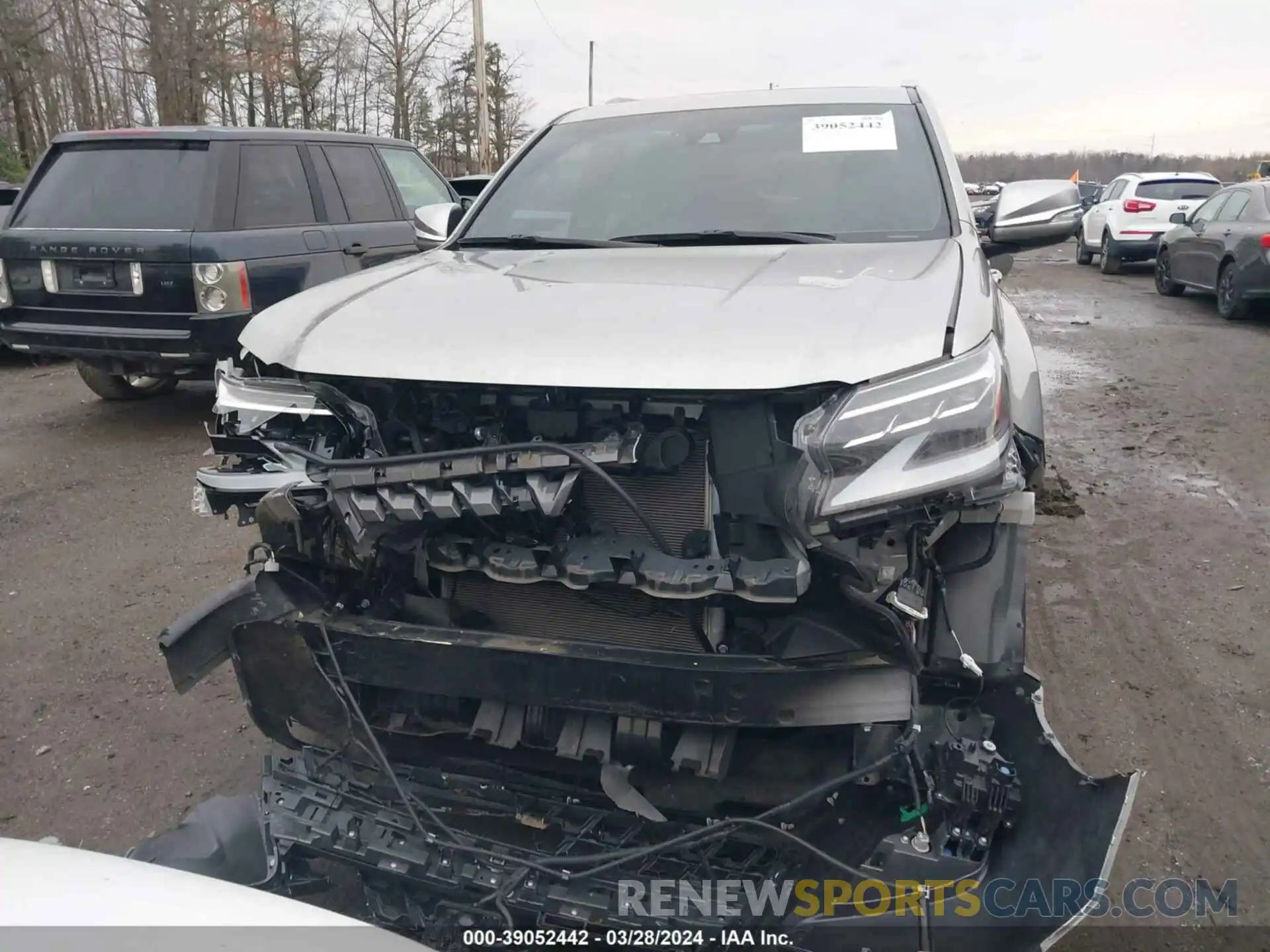 12 Photograph of a damaged car JTJGM7BX6M5269809 LEXUS 460 2021